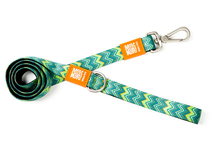 Max&Molly Short Leash Vintage – Colorful 120cm City Leash, Vintage Pattern, XS Size