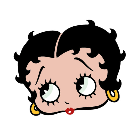 Dashi Vintage Betty Back Harness – Adjustable Guard Harness with Red Betty Boop Pattern, Medium