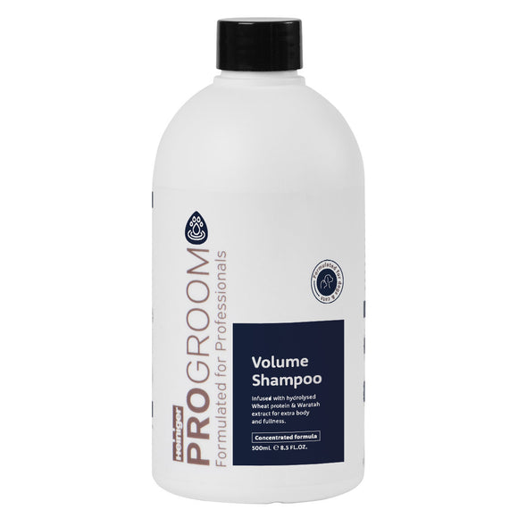 ProGroom Volume Shampoo 500ml – Concentrated Volumizing Formula, 1:4 Dilution Ratio