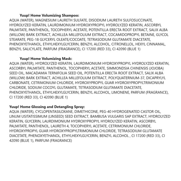 Yuup! Volume Kit – Cosmetic Set with Volumizing Shampoo and Conditioner, Enhances Coat Fullness