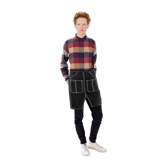 Artero Delantal Negro Grooming Apron – Quick-Drying Lightweight Protective Wear