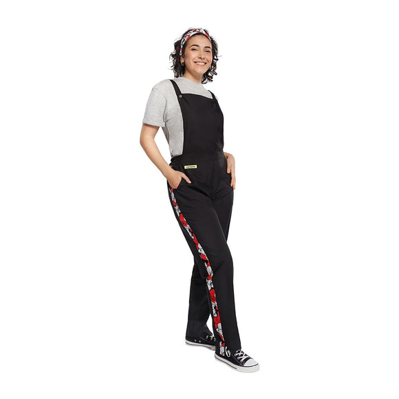 Artero Texas Abstract Grooming Trousers with Suspenders – Durable Dungarees, Size S