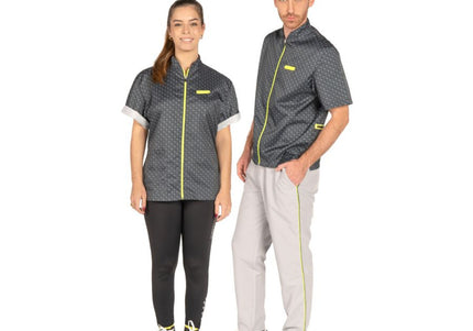 Artero Rio Poodle Smock – Unisex Grooming Sweatshirt with Contrast Inserts, Size Large