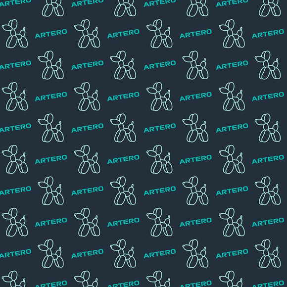 Artero Rio Poodle Smock – Unisex Grooming Sweatshirt with Contrast Inserts, Size Large