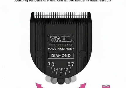 Wahl Diamond Blade Set – Carbon-Coated Replacement Blade, Durable Precision Cutting Edge