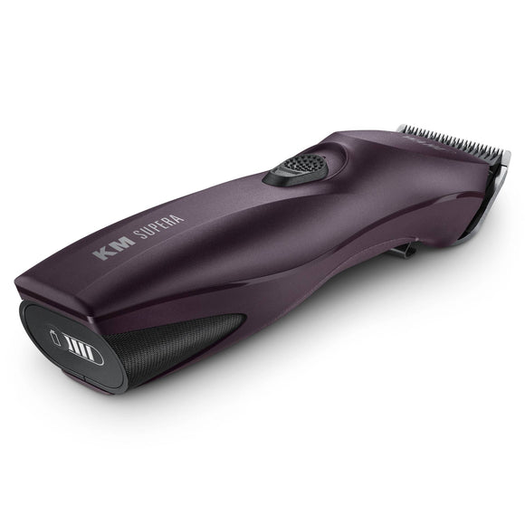 Wahl KM Supera Brushless Clipper – Professional Cordless Grooming Tool with 2 Batteries and No. 10 Blade