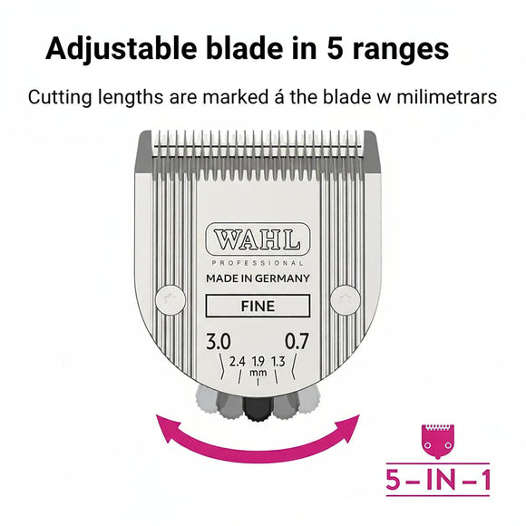 Wahl Magic Blade Fine – Precision Steel Replacement Blade, Compatible with Moser Arco 1854, Super Groom, Bravura, Creativa
