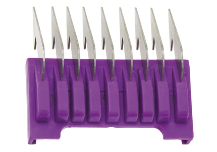 Wahl Slide-On Attachment Comb Set – Precision Guide Combs for Dedicated Blades, 8 Piece Collection