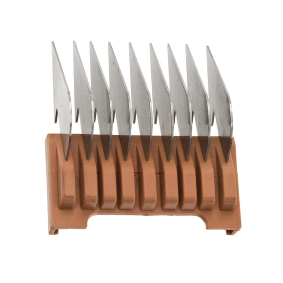 Wahl Slide-On Attachment Comb Set – Precision Guide Combs for Dedicated Blades, 8 Piece Collection