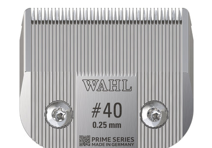 Wahl Prime Series Blade No. 40 – 0.25mm Solid High-Carbon Steel, Precision Cutting Edge