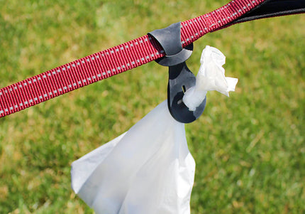 Alcott Waste Bag Carrier – Compact Dispenser with Secure Clip, Lightweight Design