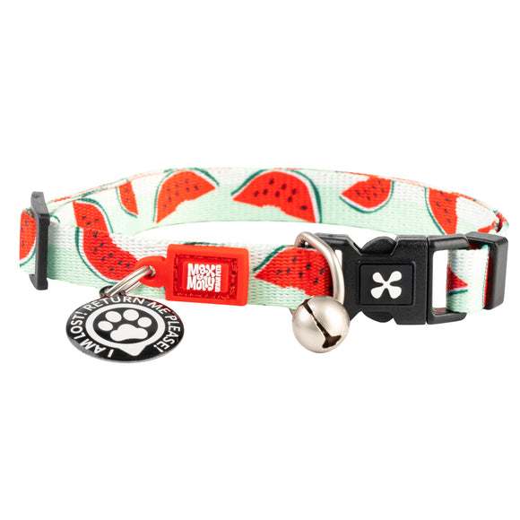Max&Molly GOTCHA! Smart ID Cat Collar – Colorful Adjustable Collar with Smart Tag Feature