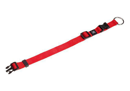 Flamingo Ziggi Small Nylon Collar 20-35cm – Adjustable, Lightweight, Beige Design