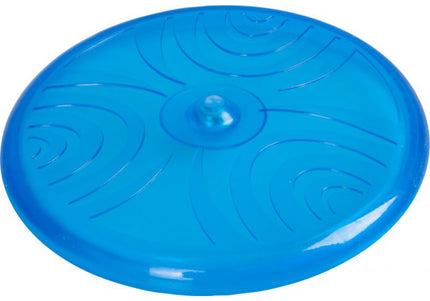 Flamingo LED Light Frisbee – Durable Glow-in-the-Dark Dog Toy for Night Play