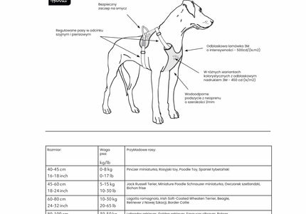 Hurtta Weekend Warrior Harness Neon Orange – Adjustable 40-45cm, Durable Design for Active Pets