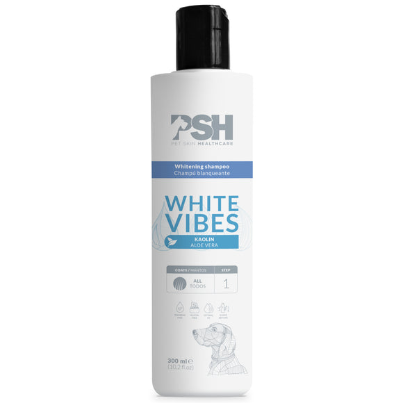 PSH Daily Beauty White Vibes Shampoo 300ml – Brightening Formula, Enhances White Coat Shine