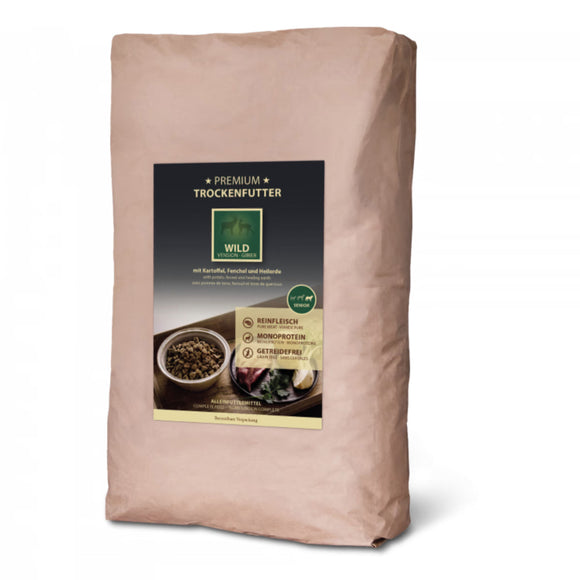 Escapure Premium Senior Wild Dog Food – Oven-Baked Game Recipe, High-Quality, 12kg Bag