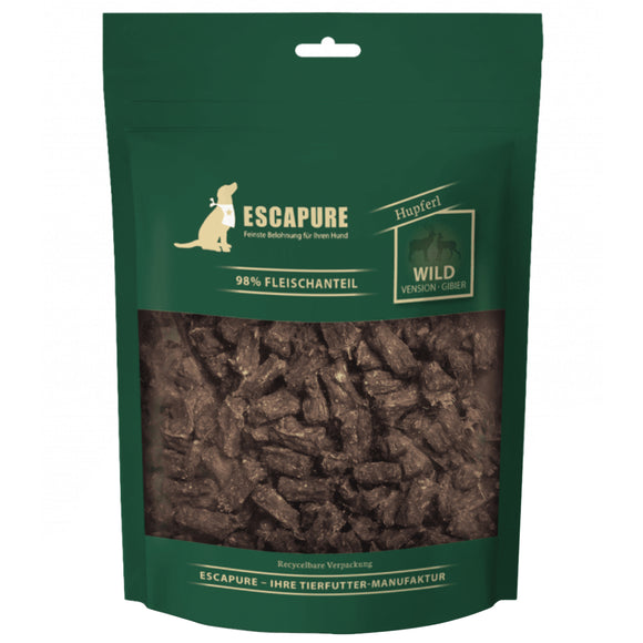 Escapure Hupferl Wild Meat Treats – Game Flavor, 150g, Natural Protein Snack