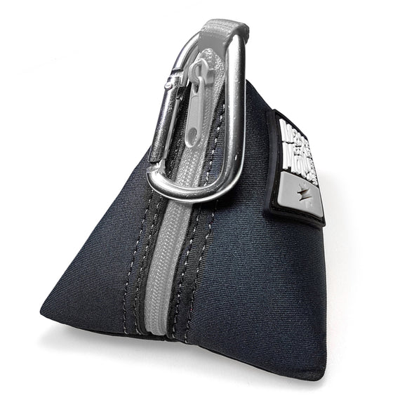 Max&Molly Waterproof Poo Bag Carrier – Durable Blue Dispenser with Secure Clip Attachment