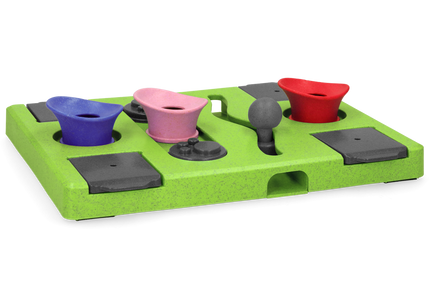 Eat Slow Live Longer Puzzle Rectangle – Interactive Dog Intelligence Toy, Durable Design