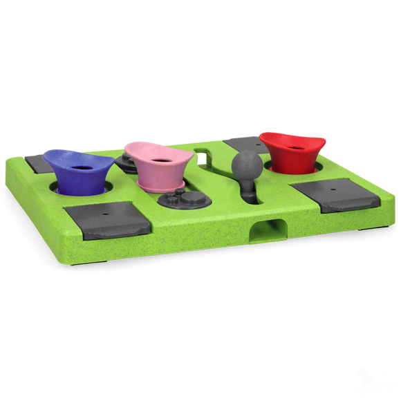 Eat Slow Live Longer Puzzle Rectangle – Interactive Dog Intelligence Toy, Durable Design