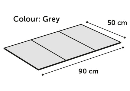 Flamingo Cooling Pad Drop Grey – Compact Gel-Infused Cooling Mat, Small Size, Lightweight Design