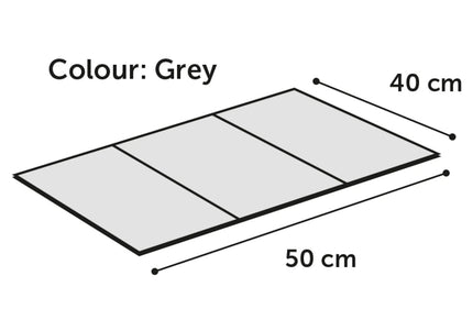 Flamingo Cooling Pad Drop Grey – Compact Gel-Infused Cooling Mat, Small Size, Lightweight Design