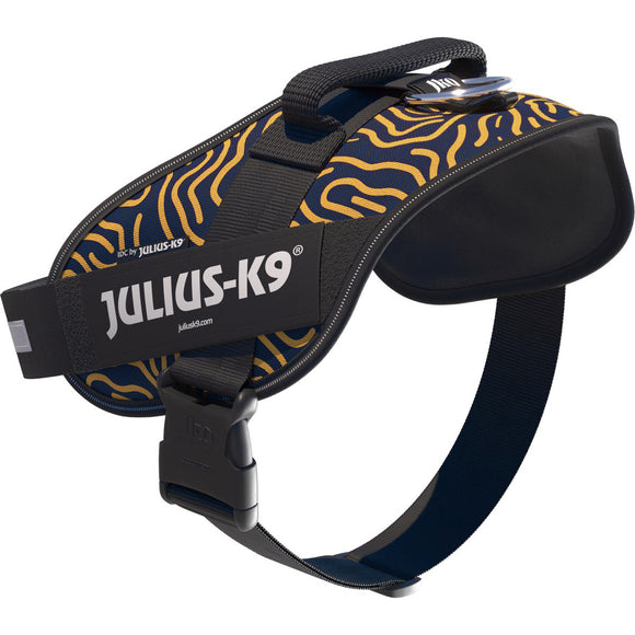 Julius-K9 IDC Powerharness Canyon – Reflective Adjustable Dog Harness, Mini Size, Canyon Pattern