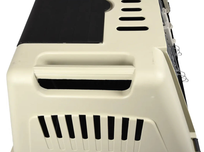 Flamingo Tripper Grey XL Double Dog Carrier – Divided, Heavy-Duty, Up to 50kg