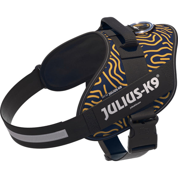 Julius-K9 IDC Powerharness Canyon – Reflective Adjustable Dog Harness, Mini Size, Canyon Pattern