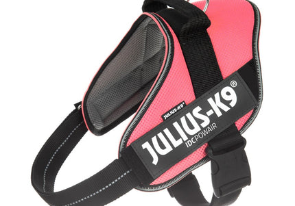 Julius K9 IDC Powair Harness Pink – Lightweight Breathable Mesh Dog Harness, Small Size