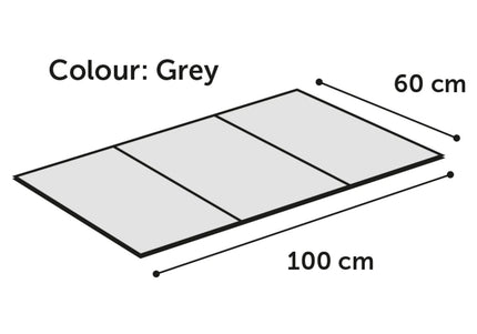 Flamingo Cooling Pad Drop Grey – Compact Gel-Infused Cooling Mat, Small Size, Lightweight Design