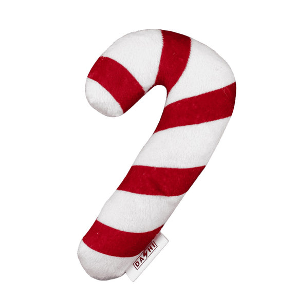 Dashi Xmas Plush Kane 17cm – Festive Plush Candy Cane Toy with Rustling Sound