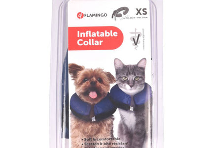 Flamingo Gofi Inflatable Recovery Collar XS – Soft Lightweight Design, Comfortable Fit