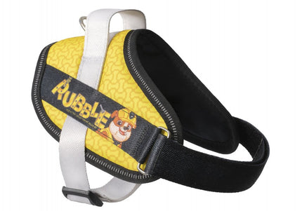 Julius-K9 Paw Patrol Rubble Dog Harness – XL Size, Adjustable, Durable Design