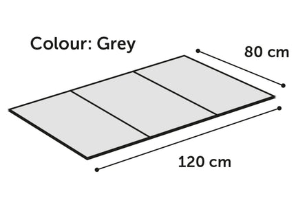 Flamingo Cooling Pad Drop Grey – Compact Gel-Infused Cooling Mat, Small Size, Lightweight Design