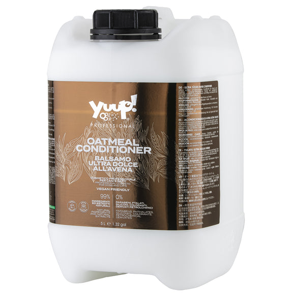 Yuup! Professional Oatmeal Conditioner – Vegan Colloidal Oats Formula, 1:10 Concentrate, 5L