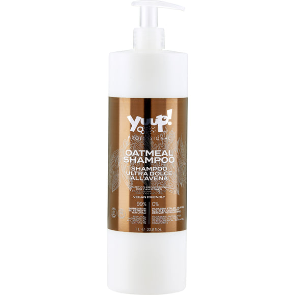 Yuup! Oatmeal Shampoo – Concentrated Gentle Formula, 1:20 Dilution, 1L Bottle for Sensitive Skin