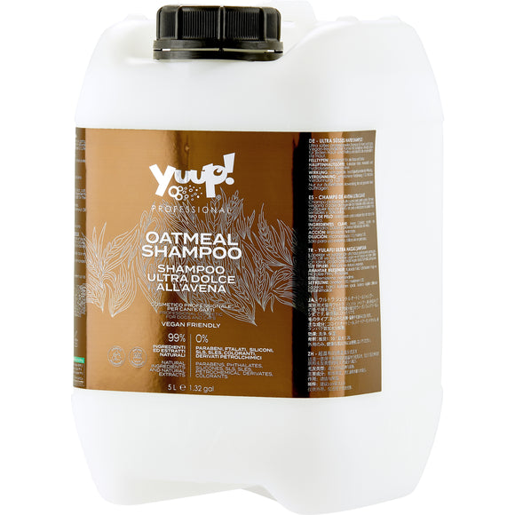 Yuup! Oatmeal Shampoo – Professional Concentrate, Gentle Formula for Sensitive Skin, 5L
