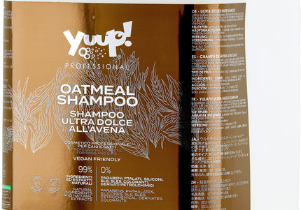 Yuup! Oatmeal Shampoo – Professional Concentrate, Gentle Formula for Sensitive Skin, 10L