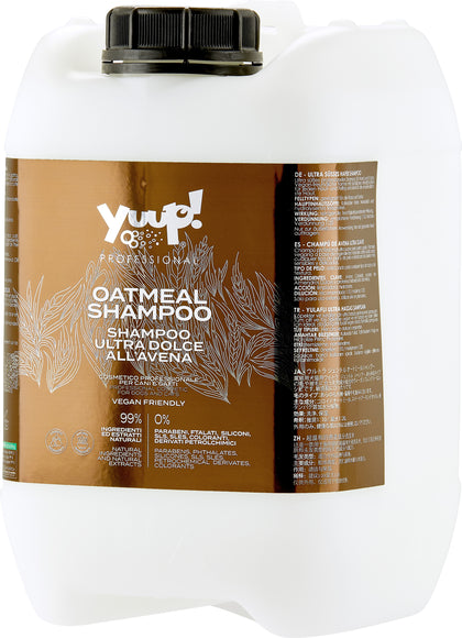 Yuup! Oatmeal Shampoo – Professional Concentrate, Gentle Formula for Sensitive Skin, 10L