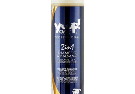 Yuup! 2in1 Shampoo & Conditioner – Concentrated Formula 1:20, 250ml, Cleanses and Softens Coats