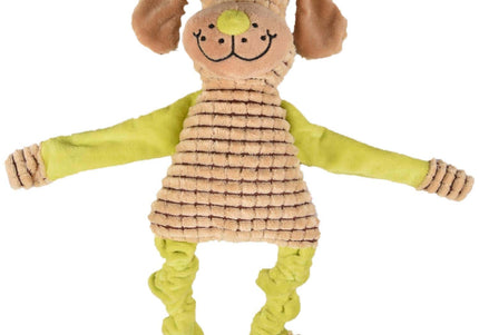 Flamingo Sonay Plush Dog Toy 38cm – Rustling Sound and Squeaker, Soft Durable Design