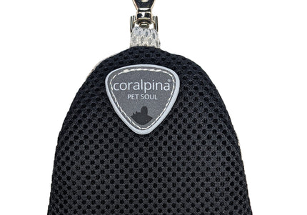 Coralpina Zainello Cinquetorri Waste Bag – Lightweight Black Dispenser, Compact and Durable Design