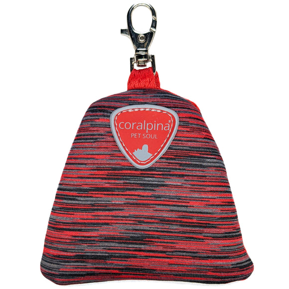 Coralpina Zainello Powermix Waste Bag – Lightweight Black Dispenser with Durable Dog Waste Bags