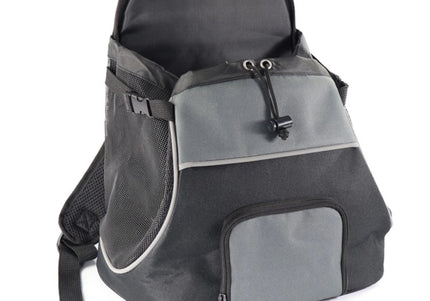 Record Backpack Carrier – Compact Pet Transport Bag, Lightweight Design, 4kg Capacity, 29x23x38cm