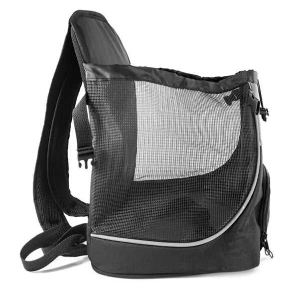 Record Backpack Carrier – Compact Pet Transport Bag, Lightweight Design, 4kg Capacity, 29x23x38cm