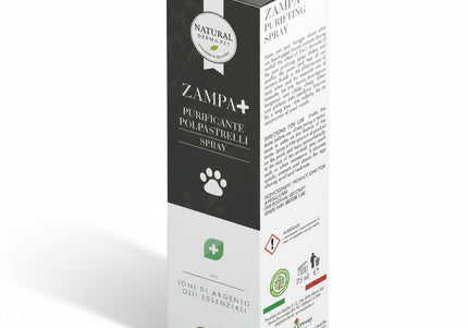 Dog paw purifying spray with silver ions and essential oils – 75ml